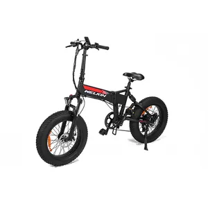 Bicicleta eléctrica plegable para adulto, ciclomotor de 48v, 250w y 500w con neumáticos anchos, con Pedal, envío directo, almacén europeo