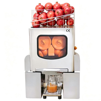 Industriële Citruspers NS2000E-3 Automatische Citruspers 110V/220V, 20 vruchten per minuut, Volledig roestvrijstalen constructie
