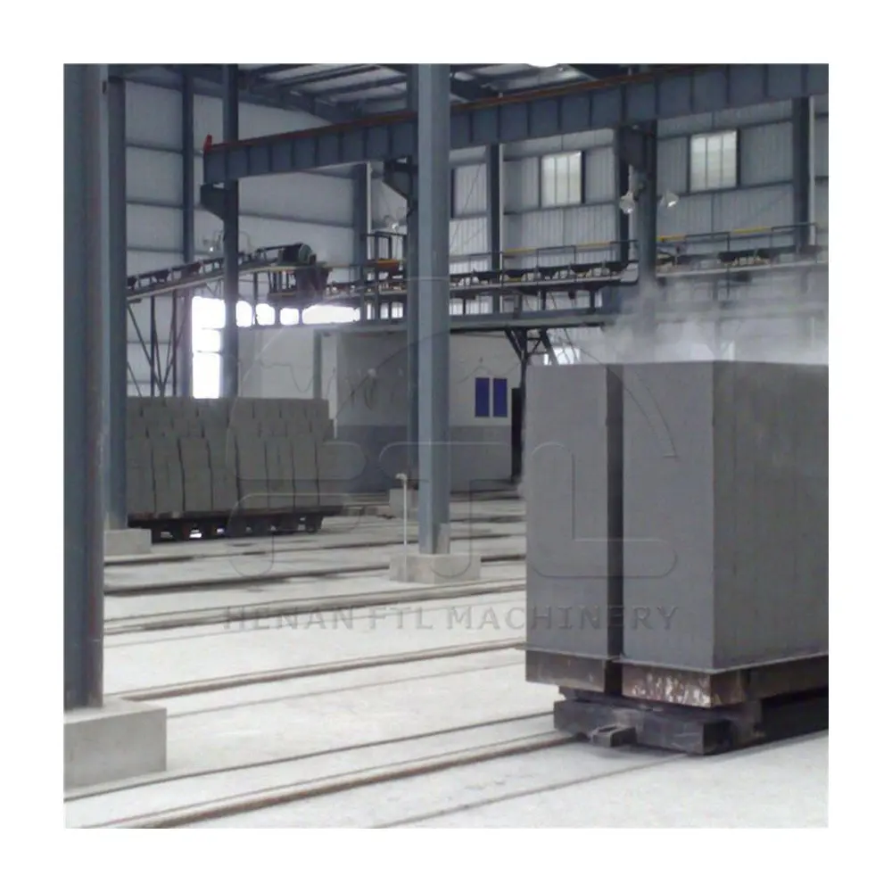 AAC block plant sand autoclaved aerated concrete machine