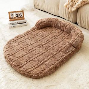 Winter Warm Summer Dog <b>Bed</b> Autumn Cat <b>House</b> Fully Removable Eco-friendly Oval Sofa Cushion for Dogs All Seasons - Product Image 5
