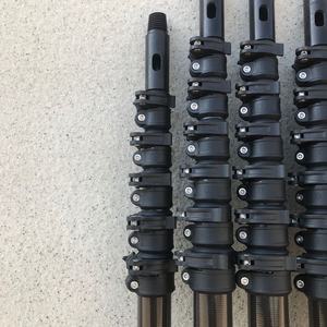 Asta telescopica per la pulizia delle finestre della grondaia alimentata ad acqua in fibra di carbonio da 66 piedi - Product Image 1