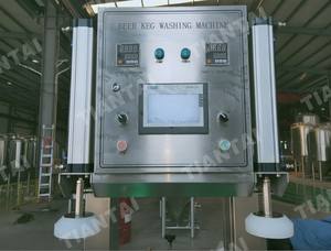 Tiantai Auto 2 Station 2 Tanks Biervat Wasmachine Keg Wasmachine Brouwerij Systeem - Product Image 6