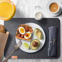 1 pièce tapis de Table de cuisine absorbant, lavable, résistant à la chaleur, napperon en feutre antidérapant, pour la salle à manger