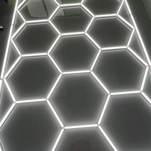 Luce LED Esagonale per Autofficina, Montaggio a Soffitto, Illuminazione a Nido d'Ape per <span class=keywords><strong>Garage</strong></span> e Officina - Product Image 2