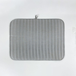 <span class=keywords><strong>Tapis</strong></span> de comptoir de <span class=keywords><strong>cuisine</strong></span> moderne en microfibre Esun 40x50cm, très absorbant, écologique, réutilisable, pour sécher la vaisselle et l'essuyage de la table à la maison - Product Image 4