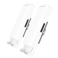 Puente Inalámbrico para Exteriores de 5.8G y 900Mbps, CPE Gigabit de Largo Alcance de 3KM, Antena de Alta Ganancia de 14dBi, Puente WiFi Punto a Punto WB5890GW
