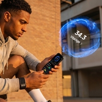 Bracelets connectés intelligents JCVital V8 V8B V8C avec suivi d'activité IA, certifiés CE FCC Reach RPHS, OEM ODM