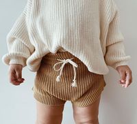 Paléo mode automne hiver personnalisé enfant en bas âge bébé pull tricoté enfants pull tricot pull bébé vêtements fille vêtements