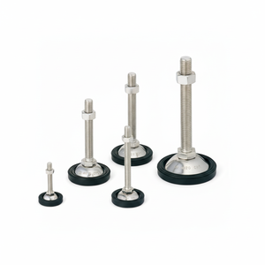 Juego de 8 piezas de almohadilla de goma antideslizante con pie de nivelación serie AUTOCFT - Product Image 1