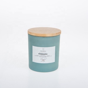 Big Luxury Branded Perfumed Essential Oil 100% Soy Wax Glass Jar Spa <strong>Candle</strong> - Product Image 6