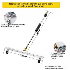 Lingzhen haute pression balai à eau roue pivotante télescopique extensible nettoyeur de train d'atterrissage <span class=keywords><strong>pour</strong></span> le lavage de voiture - Product Image 5