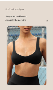 Vêtements de yoga brossés double face, vêtements de sport d'été pour femmes, ensembles de course à pied, de gym et de fitness pour adultes - Product Image 3