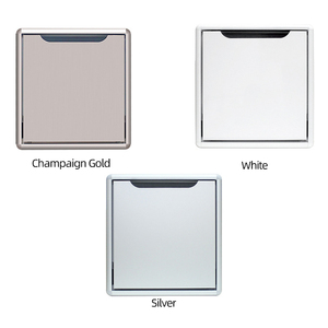 Chaise pliante Invisible avec rabat intelligent, tabouret de siège en Aluminium, robuste, Invisible, à montage mural, OEM économisant de l'espace, bricolage - Product Image 5