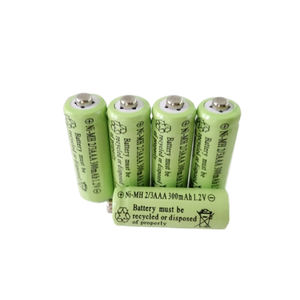NIMH baterai <span class=keywords><strong>2</strong></span>/3AAA baterai 1.2V 300mAh baterai isi ulang Ni-MH - Product Image 2