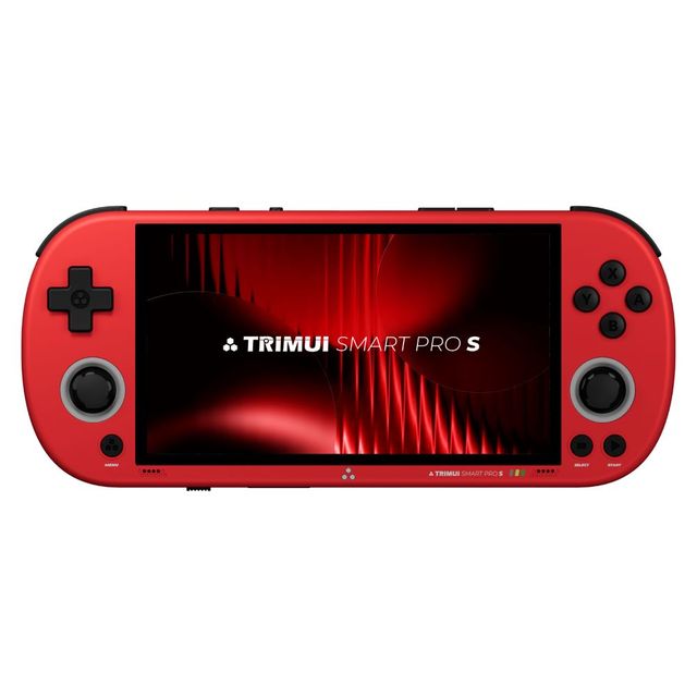 Trimui SmartPro S Pocket Portable Game Console 4.96 Inch IPS Allwinner A523 Octa-core Processor  Handheld Video Game Player