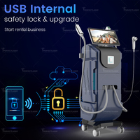 Mesin Penghilang Bulu Perfectlaser 2 in 1 Diode Laser dan Pico Laser Tanpa Rasa Sakit untuk Klinik, Pasokan Langsung Pabrik, Sistem Laser
