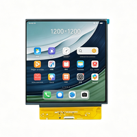 Écran LCD carré de 10 pouces, résolution 1200x1200, luminosité élevée de 1000 nits, module LCD TFT, interface MIPI, écran LCD IPS 40 broches