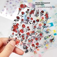 Plaque de tamponnage pour nail art XY-DS01 Nouvelle Collection – Kit de transfert DIY avec 5 feuilles de film colorées