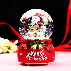 Lampe à boule de cristal personnalisée pour festival, globe à neige, bonhomme de neige, globe à neige pour décorations de Noël - Product Image 3