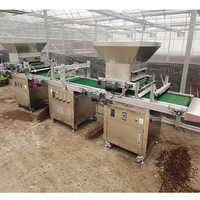 Machine de remplissage et de semis de plateaux de semis entièrement automatique et de haute précision avec une précision de 98 % pour les semis de pépinière