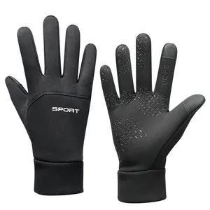 Ấm Áp Màn hình cảm ứng nóng bán unisex mùa đông nhiệt găng tay không thấm nước Windproof cưỡi găng tay đi xe đạp