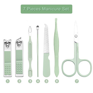 Kit de manucure professionnel 14 pièces en acier inoxydable pour soins des ongles et salon de beauté - Product Image 2