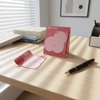 Bloc-notes parfumé minimaliste Nicher, design chaton mignon, parfums conformes IFRA, personnalisable pour bureaux d'étude des étudiants