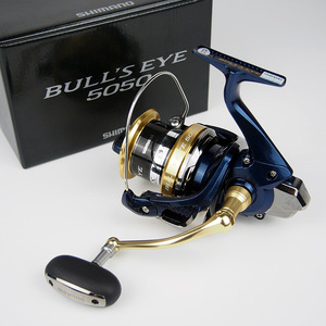รอกสปินนิ่ง Shimano Bulls Eye 5050 ตัวเรือนอะลูมิเนียมอัลลอยด์ ใช้ได้ทั้งมือซ้ายและมือขวา รอกตกปลาชายหาด - Product Image 1
