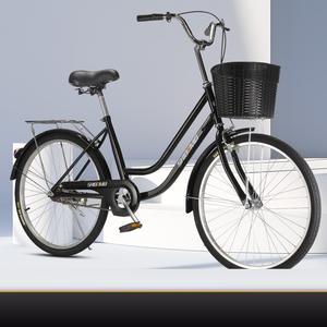 24 इंच की महिला साइकिल, सिटी साइकिल क्लासिक महिला महिला सिटी बाइक - Product Image 3