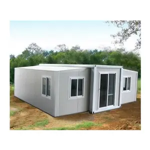 garden office 2 bedroom manufactured homes Foldable Tiny Prefab Thailand Expandable Pre Built Container House ready to living