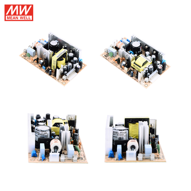 Meanwell PT-45C 5v 15v -15v triple output adjustable dc power supply