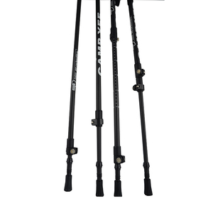 Ngoài trời alpenstock 3K sợi carbon đi bộ gậy Kính thiên văn có thể gập lại tự vệ đi bộ đường dài leo núi gậy - Product Image 3