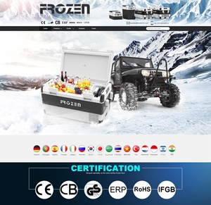 Réfrigérateur de voiture 12V DC, réfrigérateur mobile de <span class=keywords><strong>camping</strong></span>, glacière à boissons, boîte de refroidissement portable, grande capacité <span class=keywords><strong>100</strong></span> <span class=keywords><strong>litres</strong></span>, glacière pour l'extérieur - Product Image 4