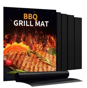 Cooking Easy to Clean Non-Stick Reusable Oven Liner Heavy Duty Barbecue Tool Set Non Stick Bbq Grill Mat - Product Image 1