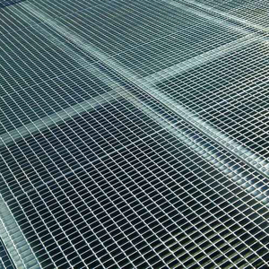 Grille de sol en acier galvanisé à chaud, barre plate <span class=keywords><strong>25</strong></span> x 5 mm, acier inoxydable pour l'extérieur, drain de sol avec grille - Product Image 4