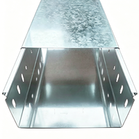 Goulotte de câblage industrielle autobloquante galvanisée à chaud pour câbles de construction, fixation rapide pour câblage électrique et pose de câbles