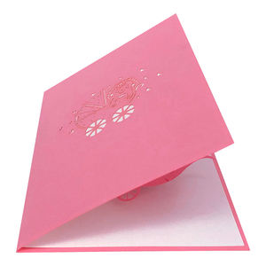 Winpsheng – <span class=keywords><strong>berceau</strong></span> de bébé fille découpé au laser, impression personnalisée 3d <span class=keywords><strong>pop</strong></span> <span class=keywords><strong>up</strong></span> cartes de joyeux anniversaire - Product Image 5