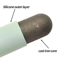 Nouvelles haltères hexagonales portables antidérapantes en silicone pour le yoga, équipement de fitness pour femmes, en fonte pour la maison