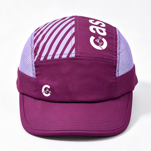 <b>PURPLE</b> LIGHTWEIGHT CANVAS QUICK DRY SPORTS CAP LOGO BREATHABLE ADJUSTABLE BASEBALL CAP MEN/WOMEN TRAVEL OUTDOOR HIKING CYCLING - Product Image 2