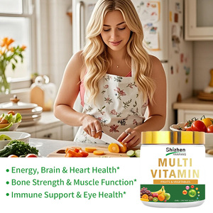 Integratore Multivitaminico <span class=keywords><strong>in</strong></span> Polvere con Frutta e Verdura e Probiotici per il Supporto Immunitario Quotidiano, Etichetta Privata, Direttamente dalla Fabbrica - Product Image 5