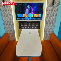 Marwey Commercial Portable Conception Modulaire Vidéo Musique Karaoké Cabine D'enregistrement Sans Surveillance Libre Service KTV Salle Jukebox Machine