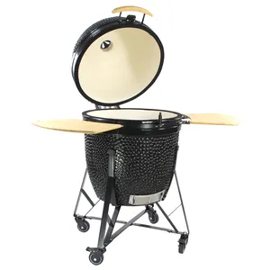 Super Large Barbecue fumatori Heavy Duty Ceramic Barbeque Grill Charcoal Garden Patio Premium BBQ Grills for outdoor