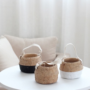 Design tissage vintage ciment moden <span class=keywords><strong>petit</strong></span> pot de fleur décoratif pour la décoration intérieure - Product Image 1