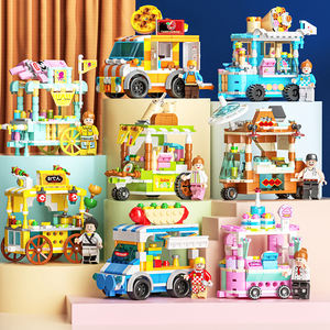 Jouets de construction pour enfants, <span class=keywords><strong>maison</strong></span> de ville à prix raisonnable, jouets de construction pour enfants, blocs et jouets de construction de modèles - Product Image 3