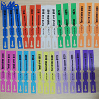 Label Tanaman Pohon Buah, Tag Plastik Murah, Label Gantung, Penanda Pohon Pembibitan dengan Pengunci Loop, Papan Iklan yang Dapat Dibungkus