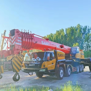 Grue sur camion Sany d'occasion économique de 100 tonnes à prix avantageux, idéale pour les tâches de levage lourd - Product Image 1