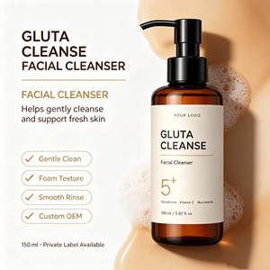 Nettoyant Visage au Glutathion, Vitamine C et Niacinamide – Soin Quotidien pour la Peau – Marque Privée OEM - Product Image 1