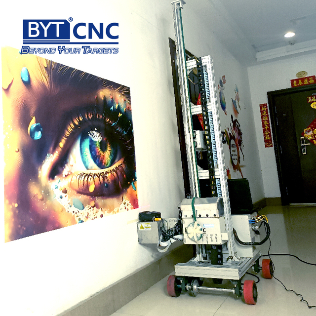 High Print Speed Automatic Printing 3d Vertical Wall Printer for Wall and Floor Wall Mural Painting Machine