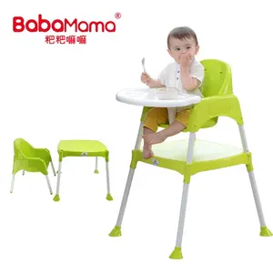 Playing Convertible Collapsible Dining 2021 New Portable Twin dual function feeding Bassinet Baby High Chair