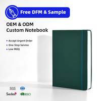 Carnet A5 personnalisé, couverture rigide en cuir PU, logo personnalisé imprimé, reliure spirale, pour étudiants, bureau, cadeau